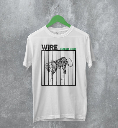 Wire Band T-Shirt Outdoor Miner Shirt Vintage Punk Rock Band Merch - WorldWideShirt