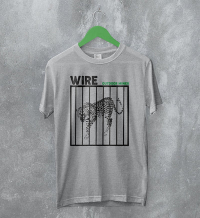 Wire Band T-Shirt Outdoor Miner Shirt Vintage Punk Rock Band Merch - WorldWideShirt