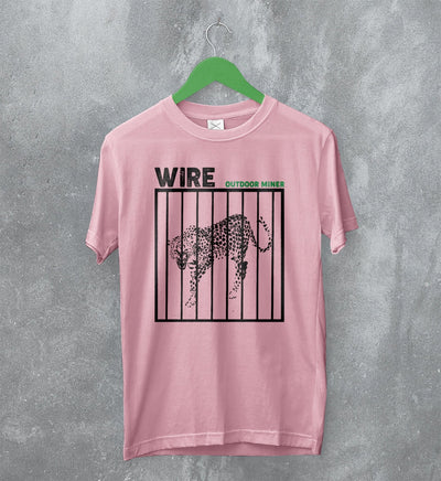 Wire Band T-Shirt Outdoor Miner Shirt Vintage Punk Rock Band Merch - WorldWideShirt