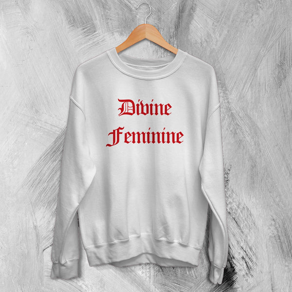 Women's Day Divine Feminine Sweatshirt Indigenous Womens Day Shirt IWD Gifts - White - WorldWideShirt