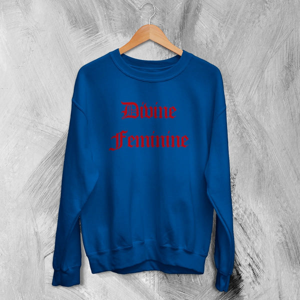 Women's Day Divine Feminine Sweatshirt Indigenous Womens Day Shirt IWD Gifts - Royal Blue - WorldWideShirt