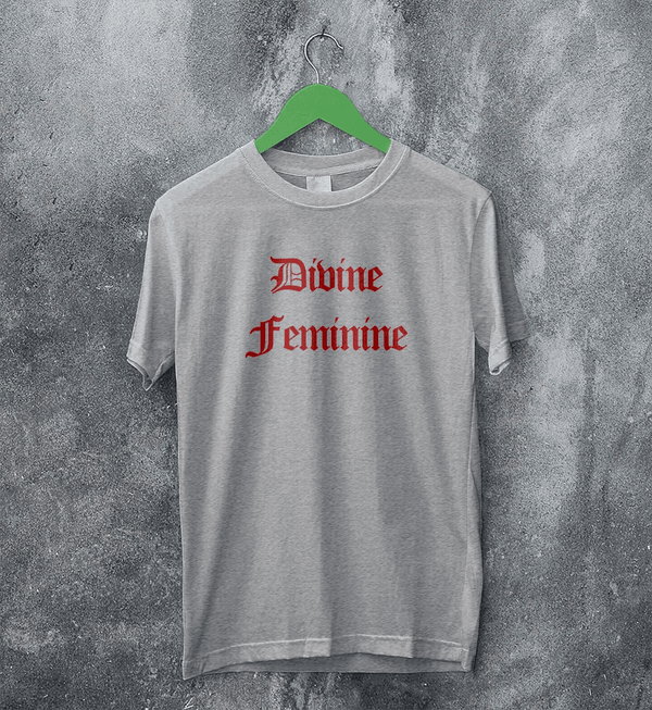 Women's Day Divine Feminine T-Shirt Indigenous Womens Day Shirt IWD Gifts - Sport Grey - WorldWideShirt