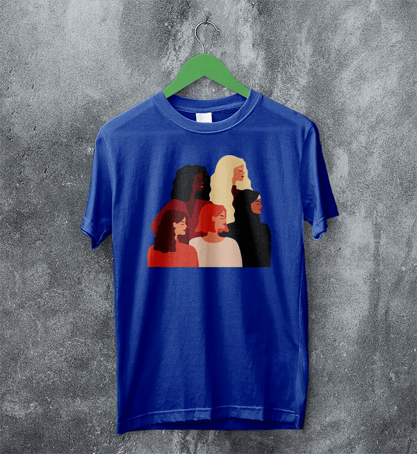 Women's Day T-Shirt Club Feminist Shirt Strong Women Gift - Royal Blue - WorldWideShirt