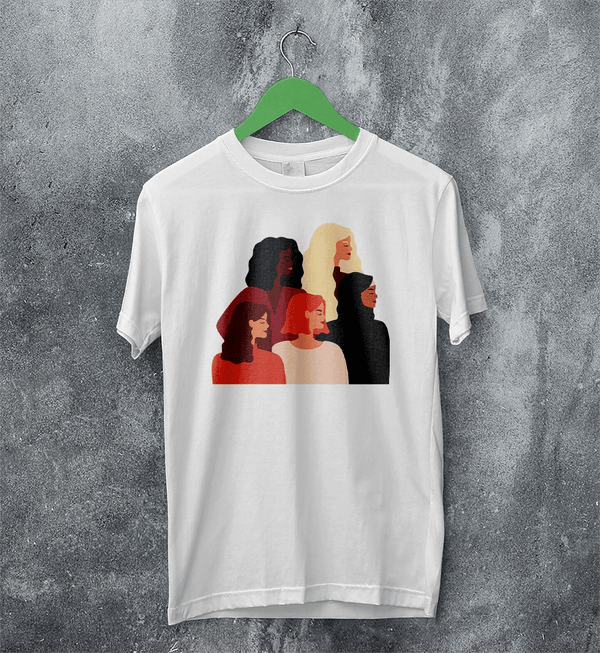 Women's Day T-Shirt Club Feminist Shirt Strong Women Gift - White - WorldWideShirt