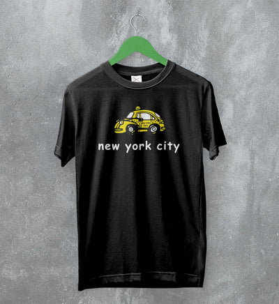 Y2K NYC T-Shirt New York Taxi Shirt Love Tour NYC Merch - WorldWideShirt