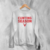 Y2K Sweatshirt Cunting Season Sweater Baby Girl Merch Gift for Girly - WorldWideShirt