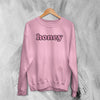 Y2K Sweatshirt Honey Sweater Cute Baby Girl Merch Gift for Girlfriend - WorldWideShirt