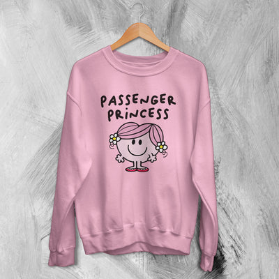 Y2K Sweatshirt Passenger Princess Sweater Cute Girly Merch Gift for Girl - WorldWideShirt