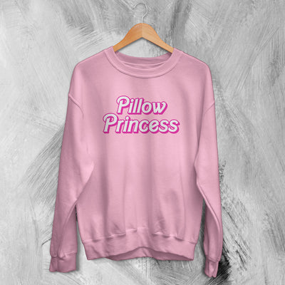 Y2K Sweatshirt Pillow Princess Sweater Love Baby Girl Merch Gift for Girly - WorldWideShirt