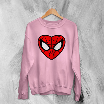 Y2K Sweatshirt Spider Heart Sweater Mary Jane Girly Merch Gift for Girl - WorldWideShirt