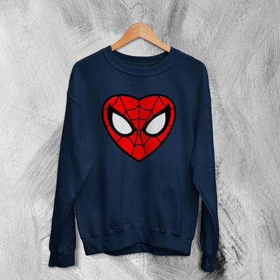 Y2K Sweatshirt Spider Heart Sweater Mary Jane Girly Merch Gift for Girl - WorldWideShirt