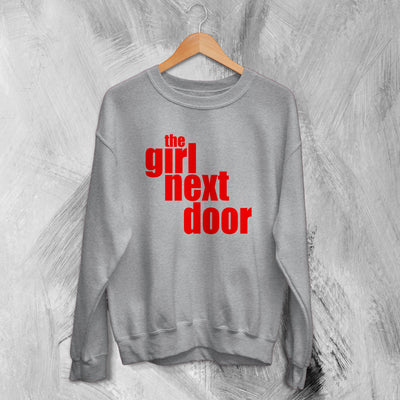 Y2K Sweatshirt The Girl Next Door Sweater Cute Movie Merch For Girly - WorldWideShirt