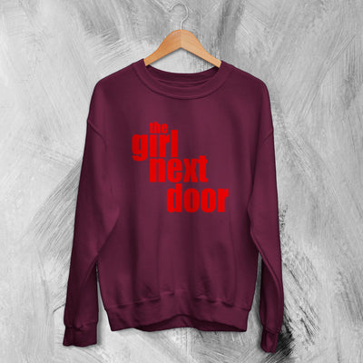 Y2K Sweatshirt The Girl Next Door Sweater Cute Movie Merch For Girly - WorldWideShirt