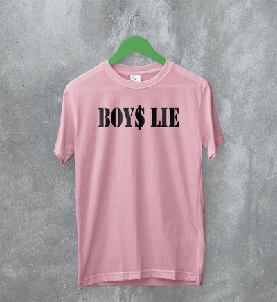 Y2K T-Shirt Boys Lie Shirt Girly Things Fashion Merch Gift for Girl - WorldWideShirt