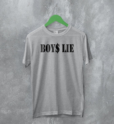 Y2K T-Shirt Boys Lie Shirt Girly Things Fashion Merch Gift for Girl - WorldWideShirt