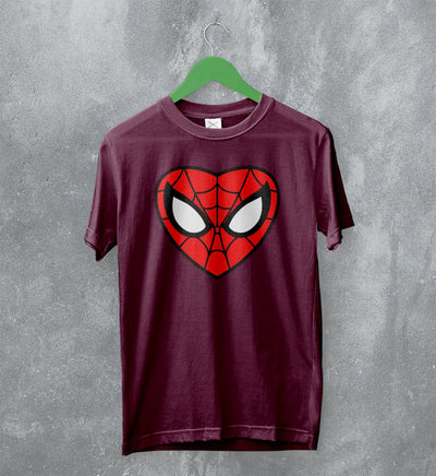 Y2K T-Shirt Spider Heart Shirt Mary Jane Girly Merch Gift for Girl - WorldWideShirt