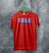 Yale University T-shirt Retro Campus Shirt Ivy League Research University US - Red - WorldWideShirt
