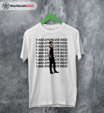 Spencer Reid 1-800 Shirt Criminal Minds T-Shirt TV Show Shirt