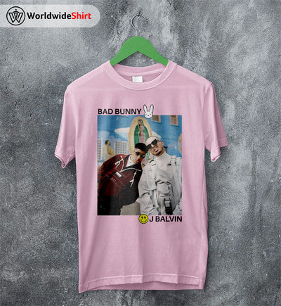 Bad Bunny X J Balvin T Shirt Bad Bunny Shirt J Balvin Shirt