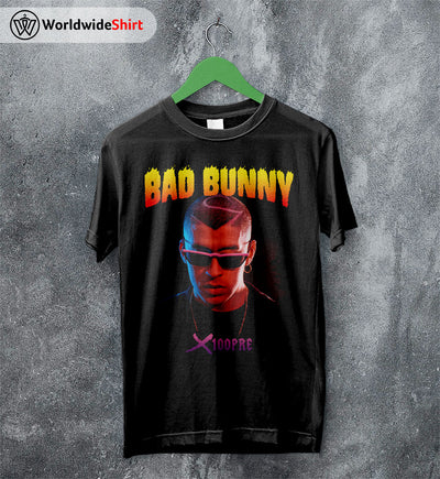 Bad Bunny X100Pre Tour T Shirt Bad Bunny Rapper Shirt