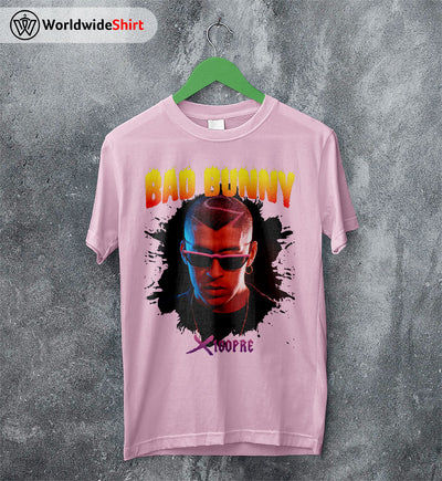 Bad Bunny X100Pre Tour T Shirt Bad Bunny Rapper Shirt