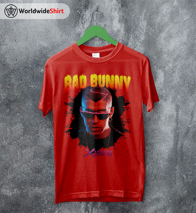 Bad Bunny X100Pre Tour T Shirt Bad Bunny Rapper Shirt