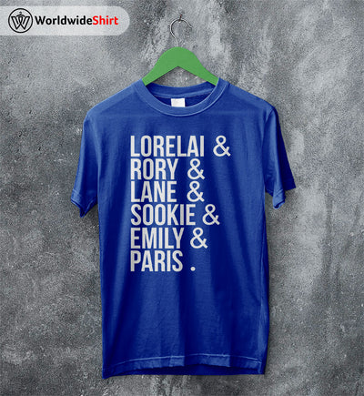 Gilmore Girls Cast T-shirt Gilmore Girls TV Show Shirt