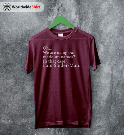 I Am Spiderman T-Shirt Spiderman Shirt The Avengers Shirt
