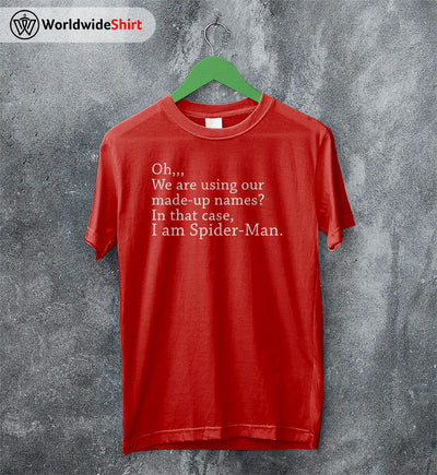 I Am Spiderman T-Shirt Spiderman Shirt The Avengers Shirt