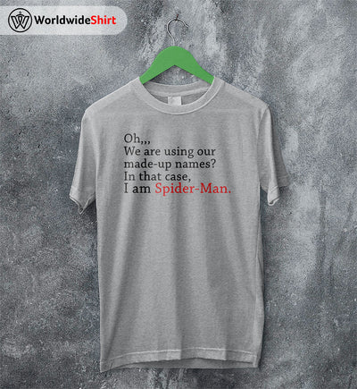 I Am Spiderman T-Shirt Spiderman Shirt The Avengers Shirt