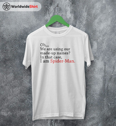I Am Spiderman T-Shirt Spiderman Shirt The Avengers Shirt