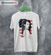 Graphic Lana With American Flag T-shirt Lana Del Rey Shirt Lana Merch