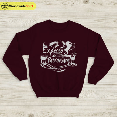 Expecto Patronum Graphic Sweatshirt Harry Potter Shirt Hogwarts Shirt