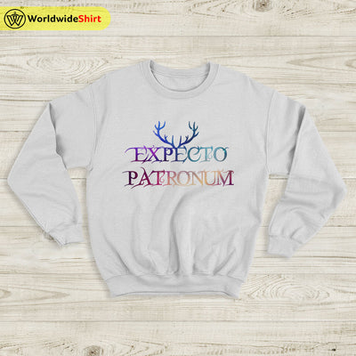 Expecto Patronum Galaxy Sweatshirt Harry Potter Shirt Hogwarts Shirt