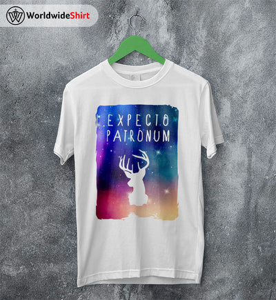 Galaxy Expecto Patronum T-shirt Harry Potter Shirt Hogwarts Shirt