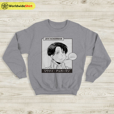 Levi Ackerman Sweatshirt Attack On Titan Shirt Shingeki no Kyojin Shirt