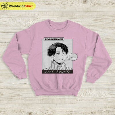 Levi Ackerman Sweatshirt Attack On Titan Shirt Shingeki no Kyojin Shirt