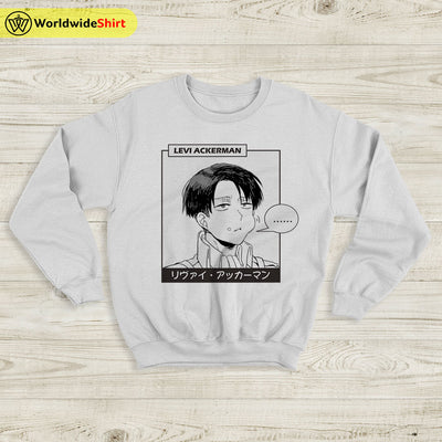 Levi Ackerman Sweatshirt Attack On Titan Shirt Shingeki no Kyojin Shirt