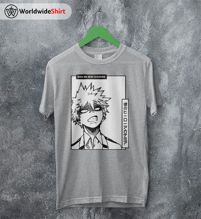 Katsuki Bakugo T-shirt Boku No Hero Academia Shirt BNHA Merch