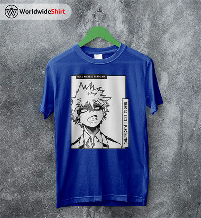 Katsuki Bakugo T-shirt Boku No Hero Academia Shirt BNHA Merch
