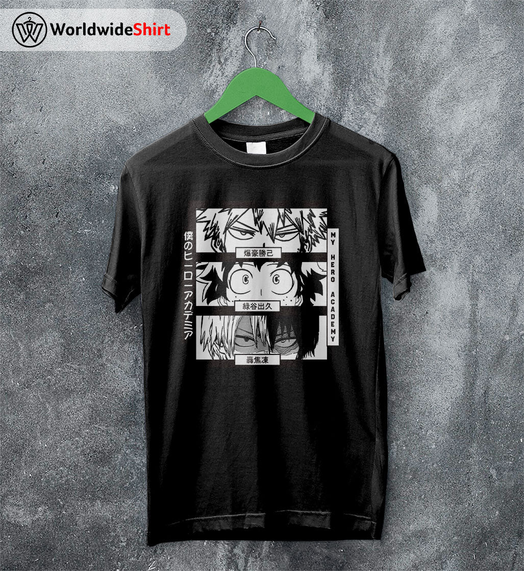 Shoto Kacchan Deku T-shirt Boku No Hero Academia Shirt BNHA Merch ...