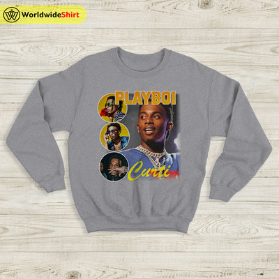 Playboi Carti Bootleg Sweatshirt Playboi Carti Shirt Rap Shirt