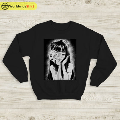 Tomie Junji Ito Uzumaki Manga Sweatshirt Tomie Junji Ito Shirt Anime Shirt