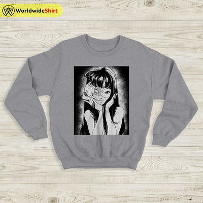 Tomie Junji Ito Uzumaki Manga Sweatshirt Tomie Junji Ito Shirt Anime Shirt