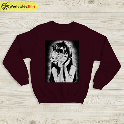 Tomie Junji Ito Uzumaki Manga Sweatshirt Tomie Junji Ito Shirt Anime Shirt