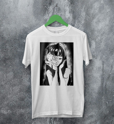 Tomie Junji Ito Uzumaki Manga T-Shirt Tomie Junji Ito Shirt Anime Shirt