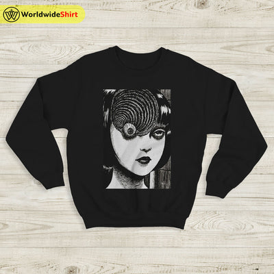 Gore Goru Eyeball Manga Sweatshirt Tomie Junji Ito Shirt Anime Shirt