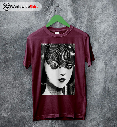 Gore Goru Eyeball Manga T-Shirt Tomie Junji Ito Shirt Anime Shirt