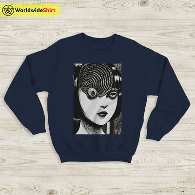 Gore Goru Eyeball Manga Sweatshirt Tomie Junji Ito Shirt Anime Shirt