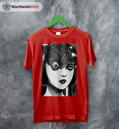 Gore Goru Eyeball Manga T-Shirt Tomie Junji Ito Shirt Anime Shirt